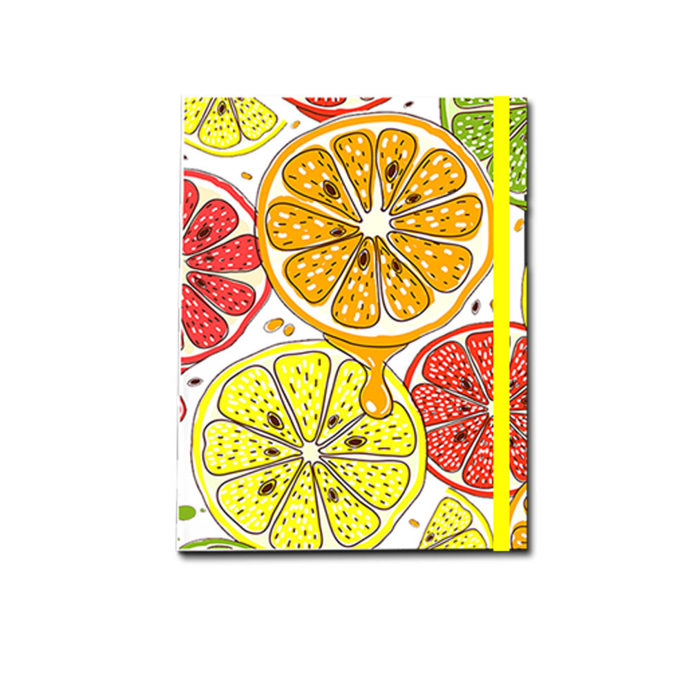 PaperClub Fruit Fusion Printed Designer Hard Bound Ruled (192 Pages) Personal and Office Notebooks & Diary A5 | 53331 Just in 195 Rs.