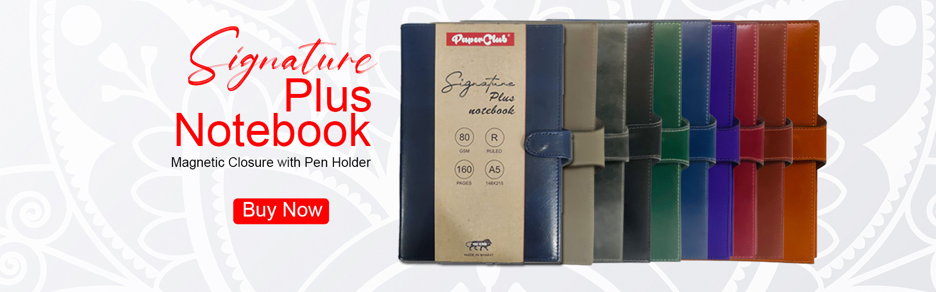 Signature notebook