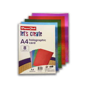 PaperClub Holographic card,A4 size