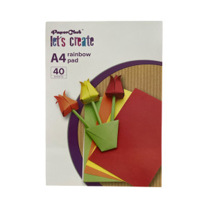 PaperClub Rainbow pad, A4 size