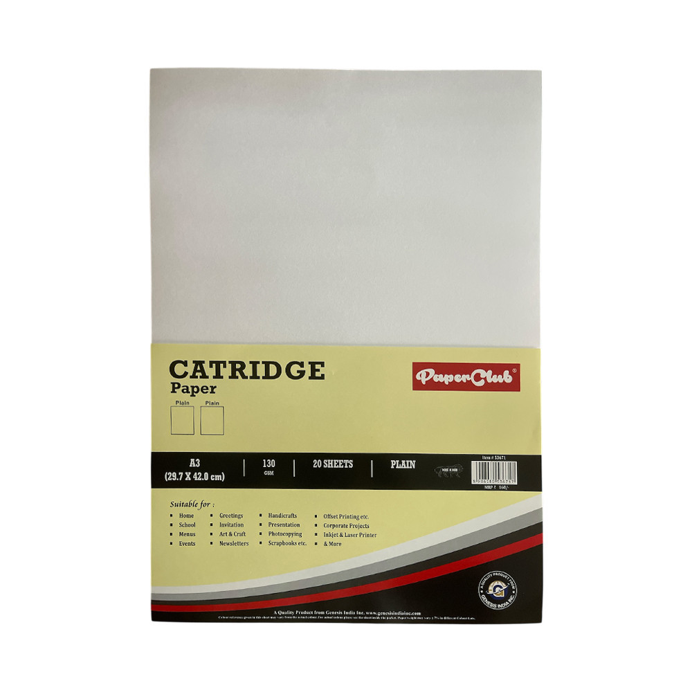PaperClub Cartridge paper, A4 size