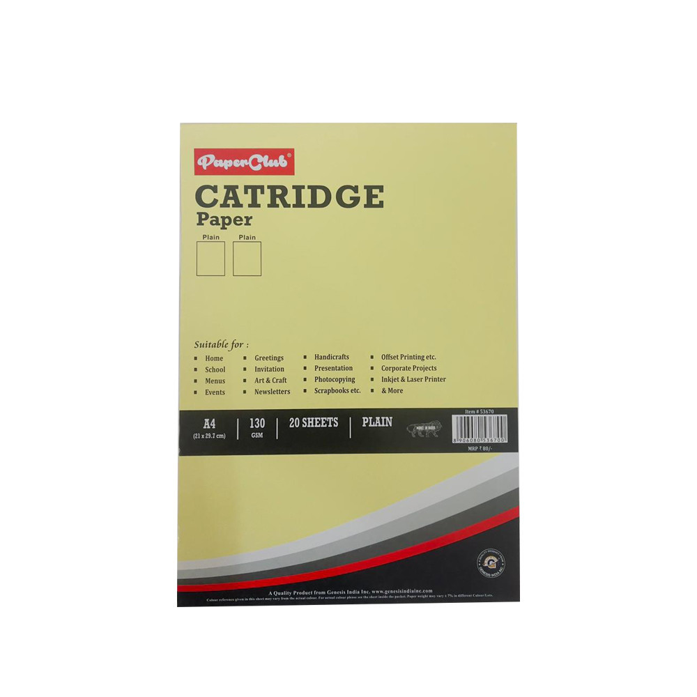 PaperClub Cartridge paper, A3 size