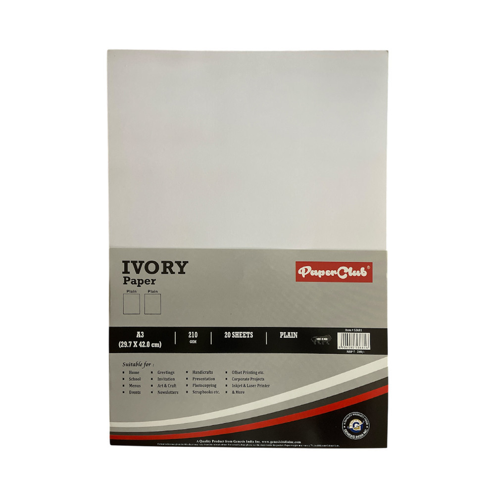 PaperClub Ivory paper, A3 size