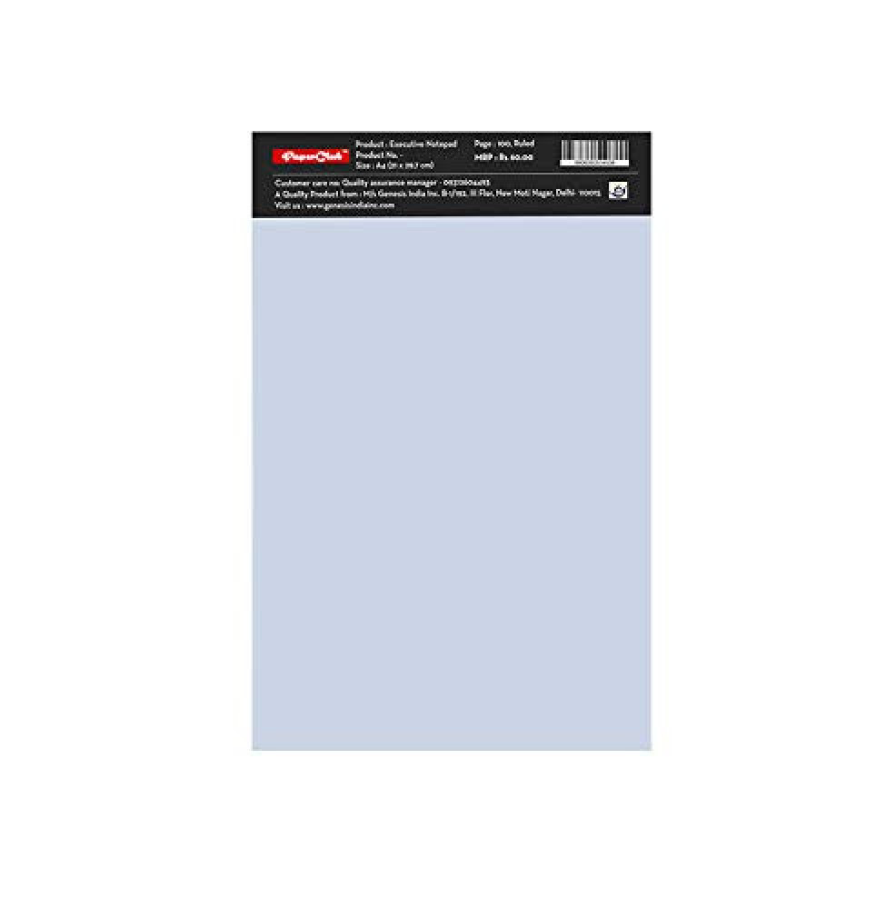 PaperClub Writing Pad 53451 A5(148*210mm) Premium Writing Pad 70 GSM | Executive Notepad -Pack Of 6