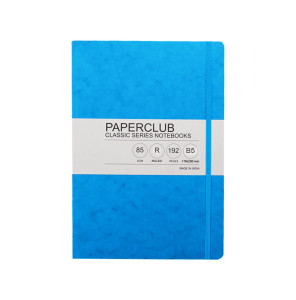 PaperClub Classic Series Notebook, B5-53302| Ruled| Assorted Color, Board Cover, Natural White Paper, Fashionable Design
