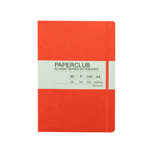 PaperClub Classic Series Notebook, A4-53313 | Ruled | Assorted Color, Board Cover, Natural White Paper, Fashionable Design