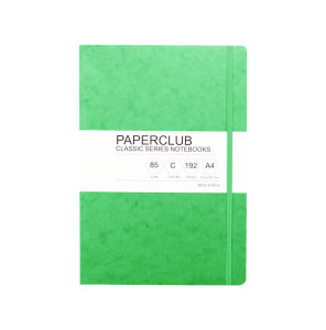 PaperClub Classic Series Notebook, A4-53323 | CHECK | Assorted Color, Board Cover, Natural White Paper, Fashionable Design