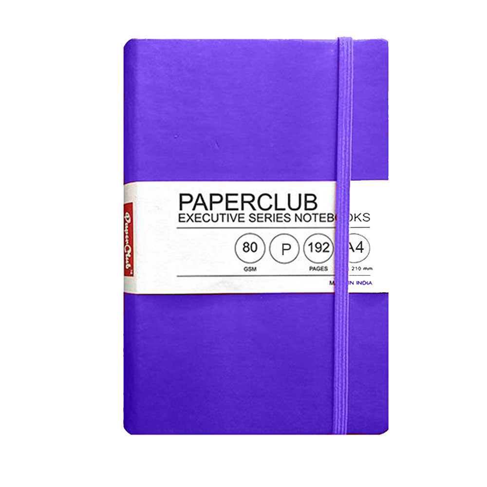 PaperClub Executive NoteBook | 53402 | A4 -192 PAGES | RULED And Plain | Executive Notebooks | Executive Diary for Daily Use| Non Dated Planner and Diary Just at 450Rs.
