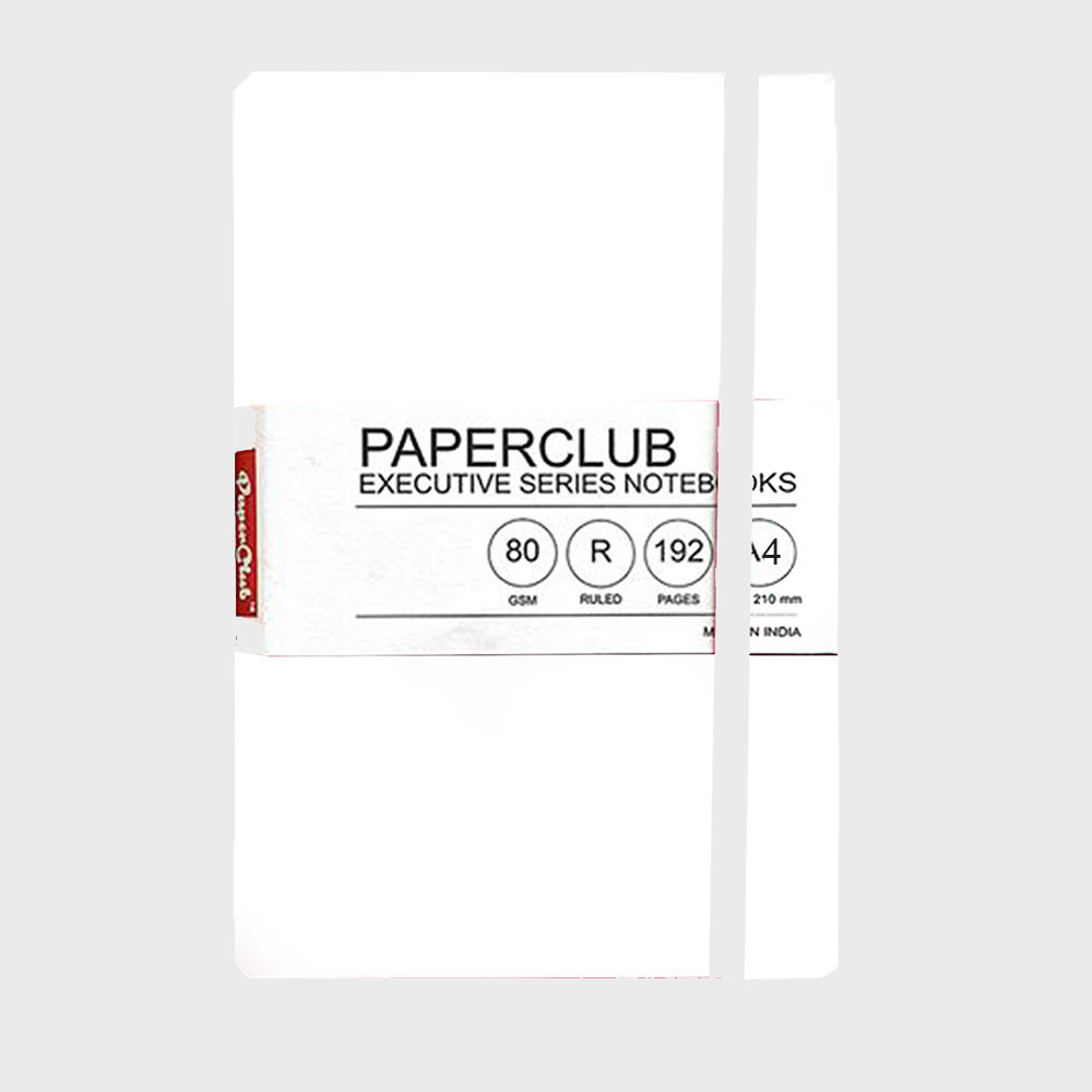 PaperClub Executive NoteBook | 53402 | A4 -192 PAGES | RULED And Plain | Executive Notebooks | Executive Diary for Daily Use| Non Dated Planner and Diary Just at 450Rs.