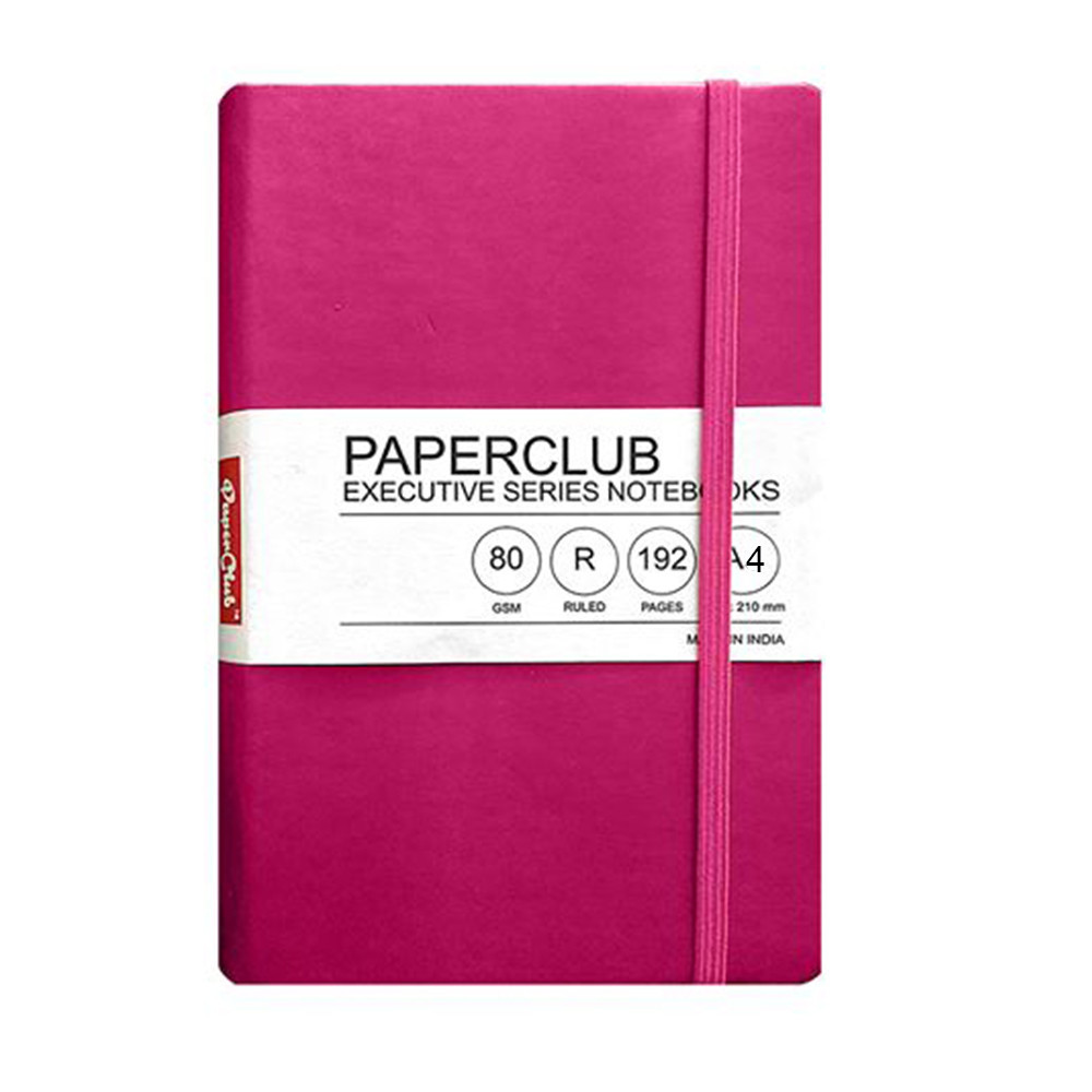 PaperClub Executive NoteBook | 53402 | A4 -192 PAGES | RULED And Plain | Executive Notebooks | Executive Diary for Daily Use| Non Dated Planner and Diary Just at 450Rs.