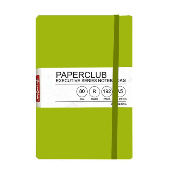53401-A5-Green-Ruled